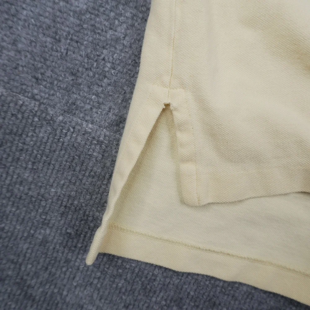 Polo Ralph Lauren Polo Shirt Mens XXL Yellow Short Sleeve Pique Pony Logo‎